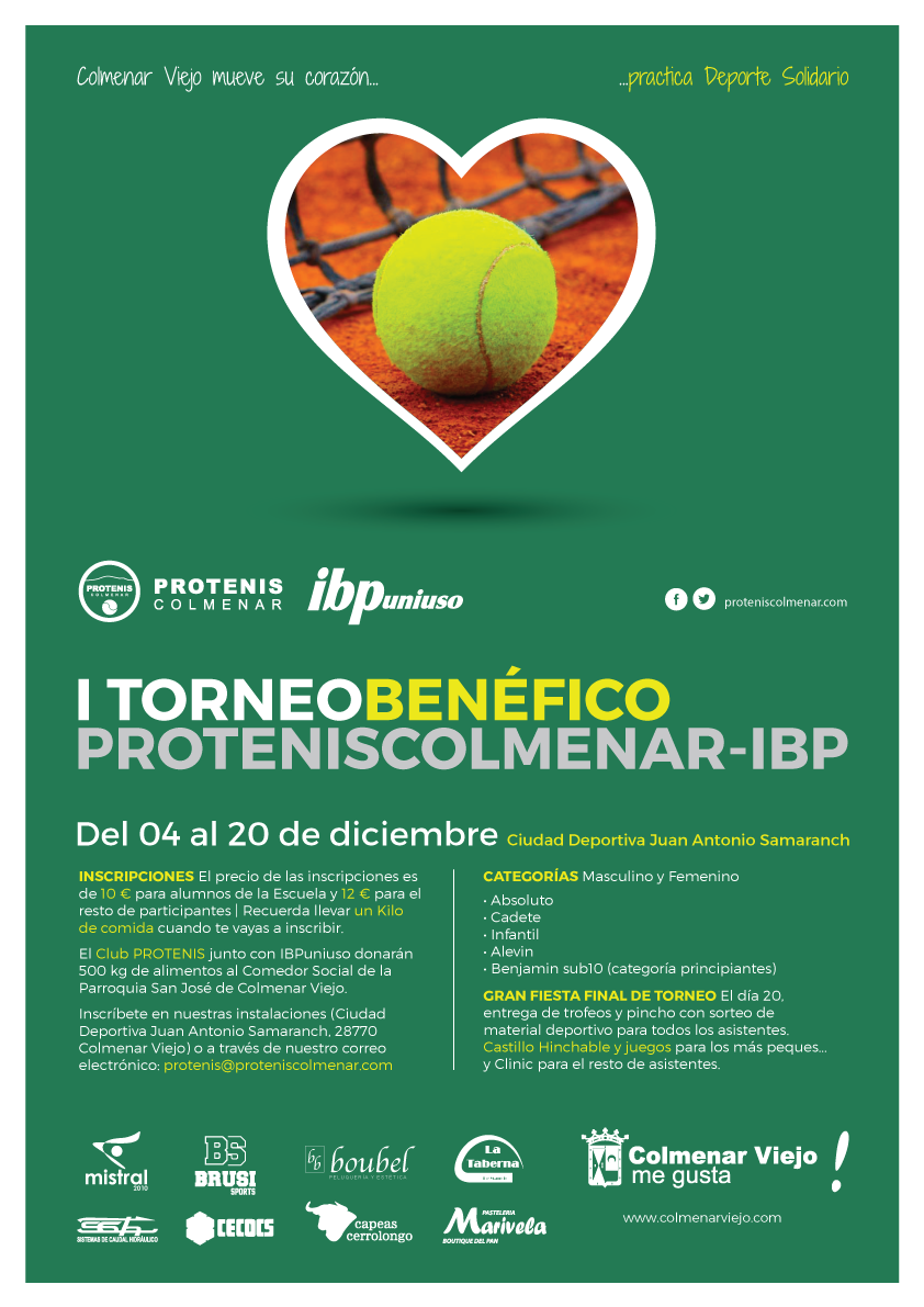 I Torneo Solidario ProtenisColmenar-IBP Uniuso (Celebrado)