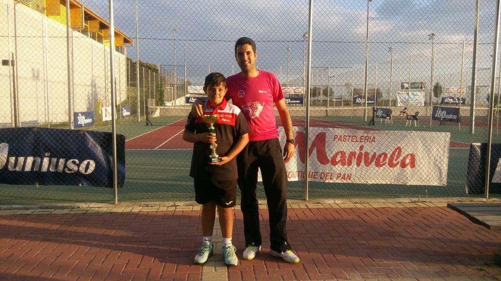 Álvaro Gonzalez Sevilla Campeón Alevín del Torneo Federado «IBP-Protenis Colmenar»