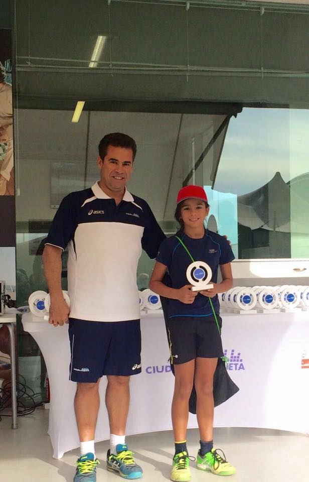 Sara Baras campeona Sub10 del Torneo Ciudad de la Raqueta