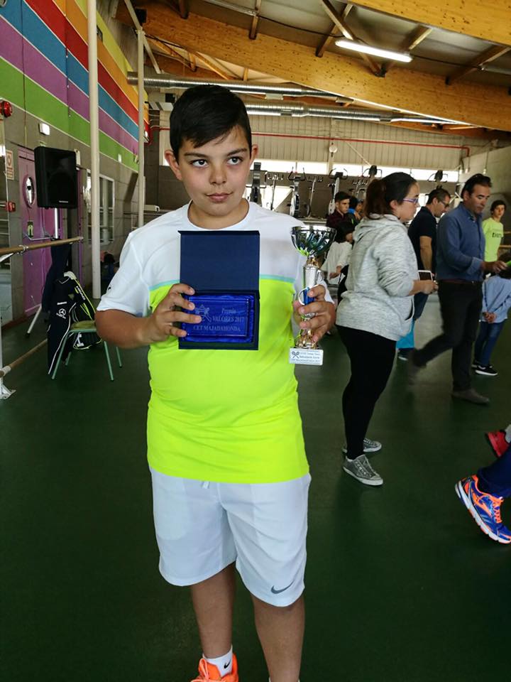 Álvaro González, Trofeo al comportamiento en pista y finalista del XVIII Torneo Competición CET MAJADAHONDA
